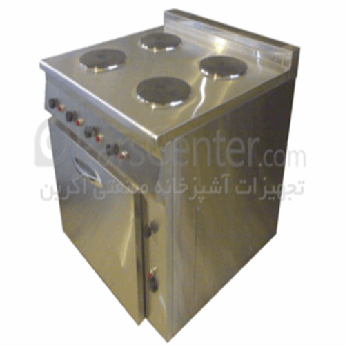 اجاق برقی استیل روکشدار آگرین